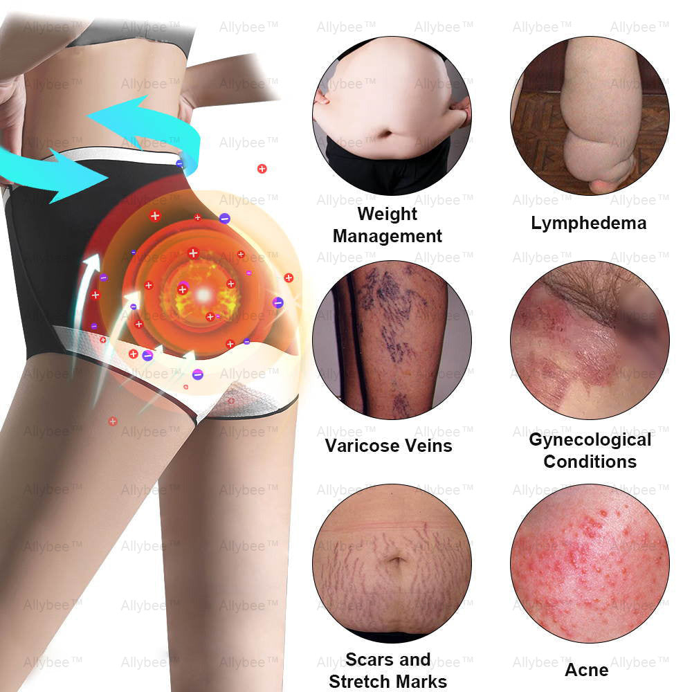🥇Medical Grade Titanium Fiber Self-heating Tourmaline Shaping Shorts💌: Lymphedema, Varicose Veins, Scars and Stretch Marks, Gynecological Issues, Acne, Butt Sculpting