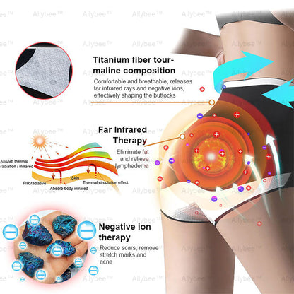 🥇Medical Grade Titanium Fiber Self-heating Tourmaline Shaping Shorts💌: Lymphedema, Varicose Veins, Scars and Stretch Marks, Gynecological Issues, Acne, Butt Sculpting